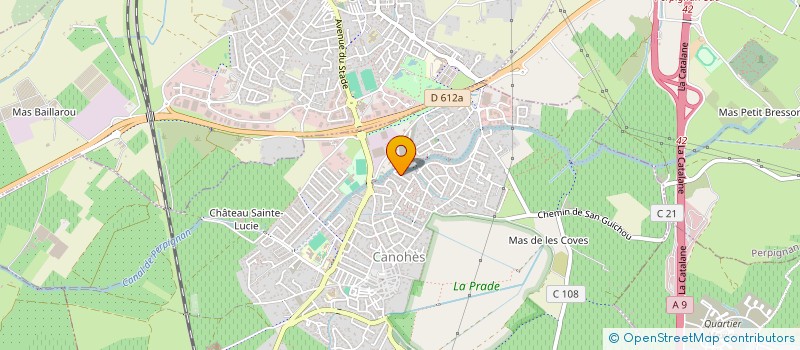 localisation de l'entreprise MONSIEUR SAHLEB ZRIR  CANOHES