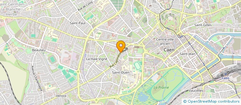 localisation de l'entreprise MONSIEUR SAHNOUNE DEME à CAEN
