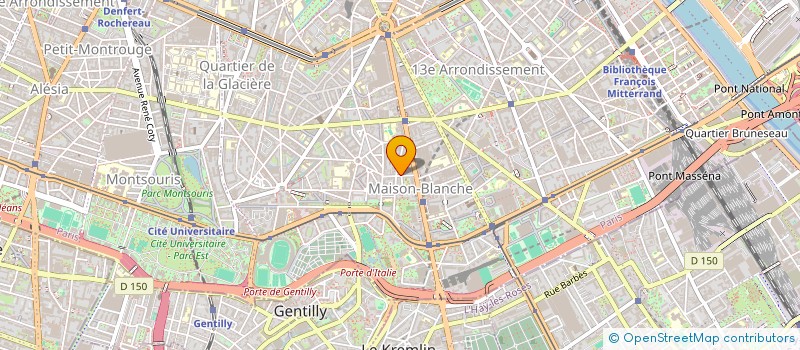 localisation de l'entreprise MONSIEUR SAHOKOBA CISSOKO  PARIS