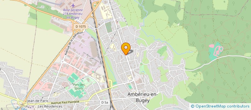 localisation de l'entreprise MONSIEUR SAHRAOUI AISSET  AMBERIEU-EN-BUGEY