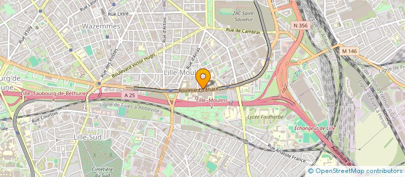 localisation de l'entreprise MONSIEUR SAHRAOUI GHRIS à LILLE