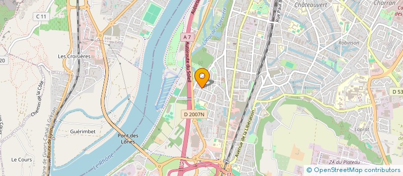 localisation de l'entreprise MONSIEUR SAHRI VIVANT  VALENCE