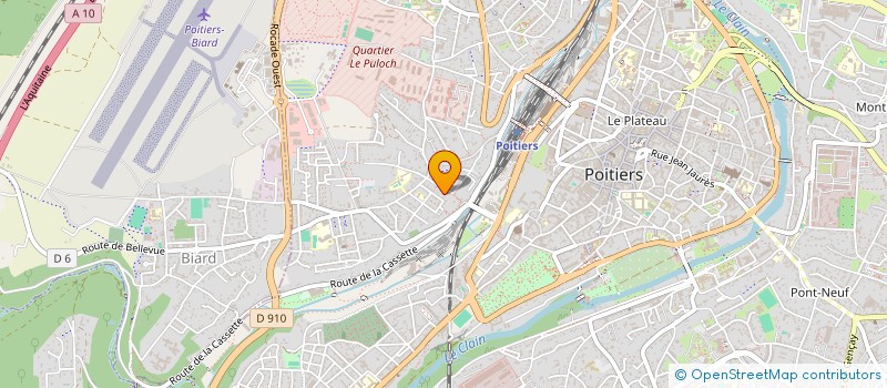 localisation de l'entreprise MONSIEUR SAI CHARAN BOLLENI  POITIERS