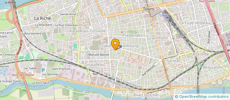 localisation de l'entreprise MONSIEUR SAI CONSTANT  TOURS