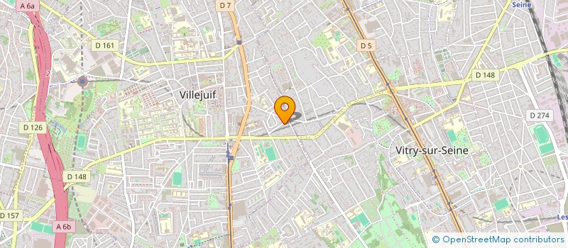 localisation de l'entreprise MONSIEUR SAI GUDA  VILLEJUIF