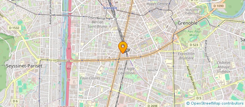 localisation de l'entreprise MONSIEUR SAI-HARSHA CHITTAMURU SAI HARSHA à GRENOBLE