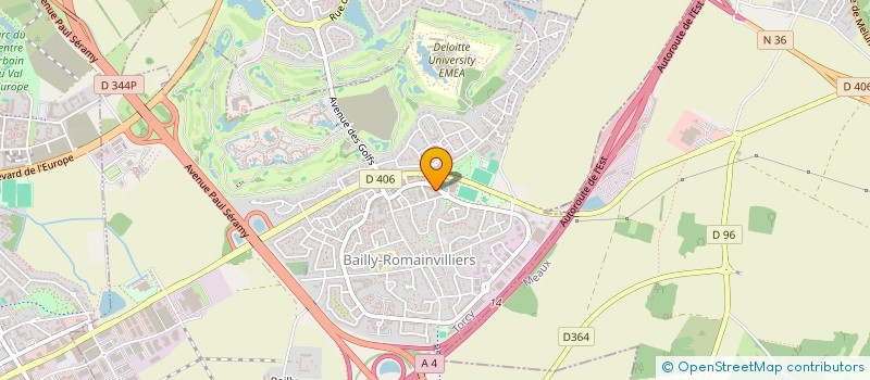 localisation de l'entreprise MONSIEUR SAIB CAMARA  BAILLY-ROMAINVILLIERS