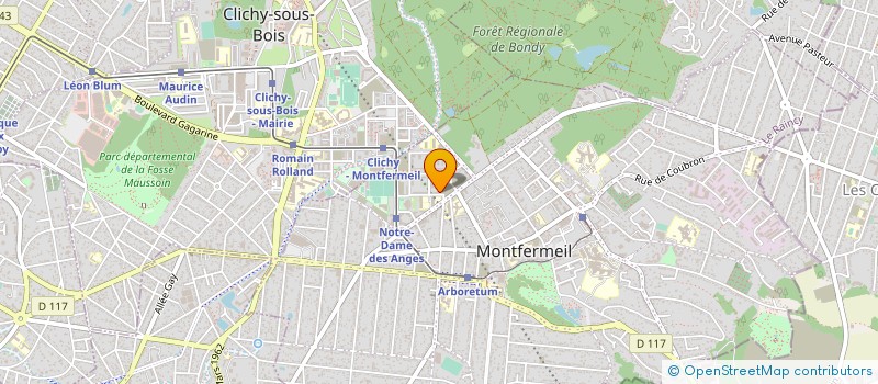 localisation de l'entreprise MONSIEUR SAIBOU DIAKITE  MONTFERMEIL