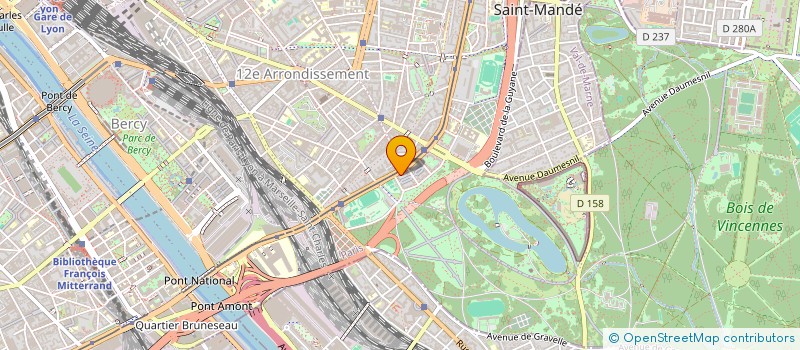 localisation de l'entreprise MONSIEUR SAIBOU MARY  PARIS