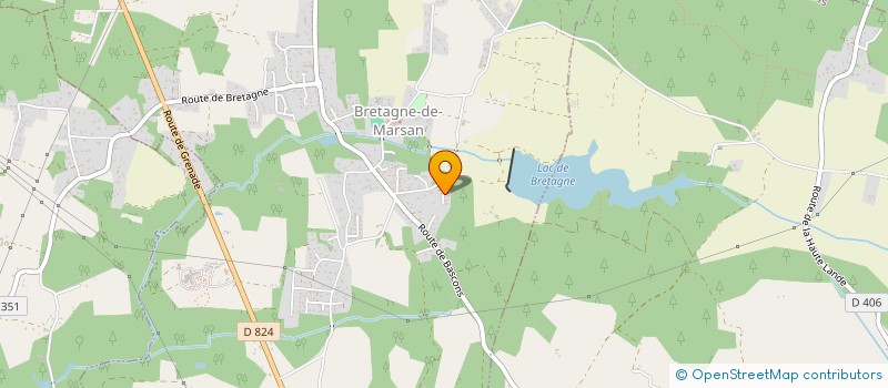 localisation de l'entreprise MONSIEUR SAIC JAN  BRETAGNE-DE-MARSAN