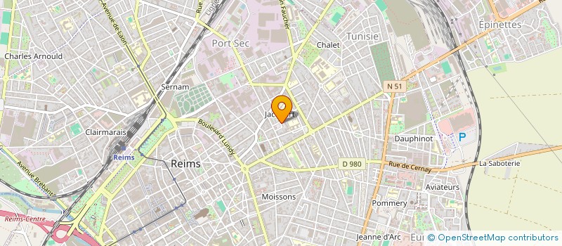 localisation de l'entreprise MONSIEUR SAID ABAMOUR  REIMS