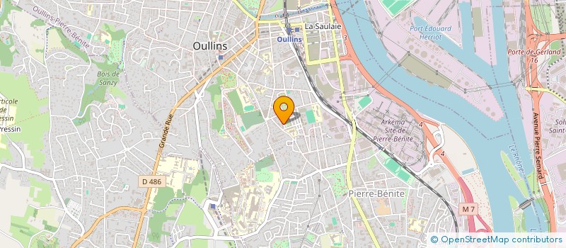 localisation de l'entreprise MONSIEUR SAID ABBOUD  OULLINS-PIERRE-BENITE