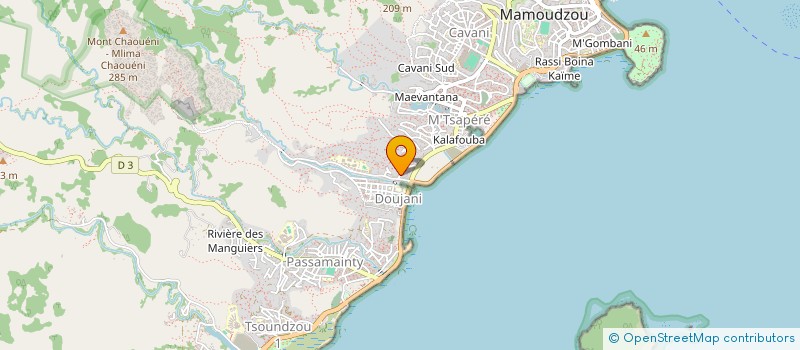 localisation de l'entreprise MONSIEUR SAID ABDALLAH  MAMOUDZOU