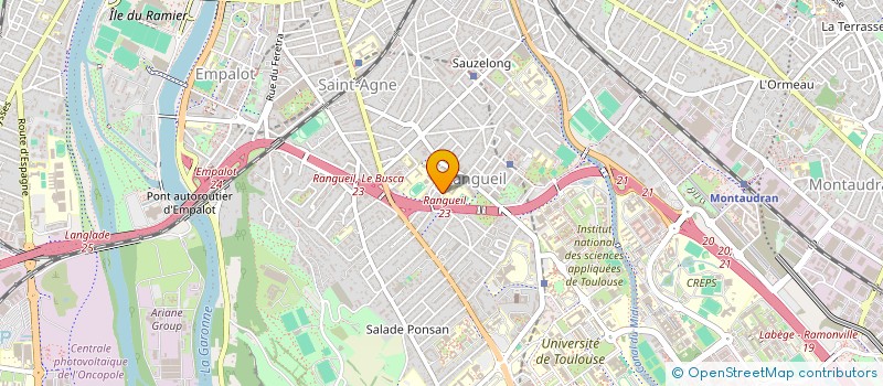 localisation de l'entreprise MONSIEUR SAID ABDERAMAN HIMMAH  TOULOUSE