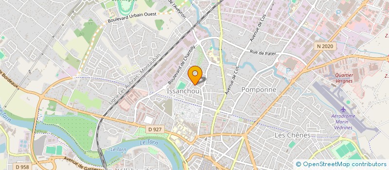 localisation de l'entreprise MONSIEUR SAID ABERKANE  MONTAUBAN