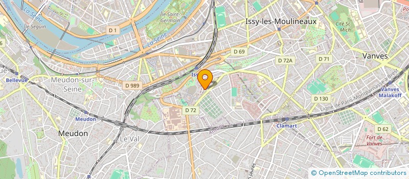 localisation de l'entreprise MONSIEUR SAID ABID  ISSY-LES-MOULINEAUX