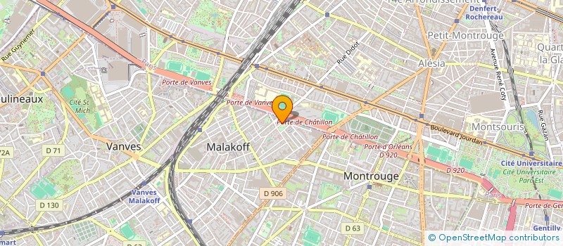 localisation de l'entreprise MONSIEUR SAID ACONAD  MALAKOFF
