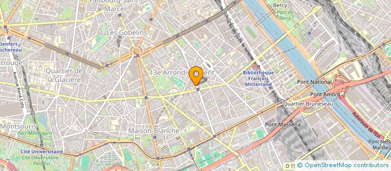 localisation de l'entreprise MONSIEUR SAID ADLI  PARIS 13