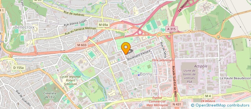 localisation de l'entreprise MONSIEUR SAID AGROURRAM  METZ