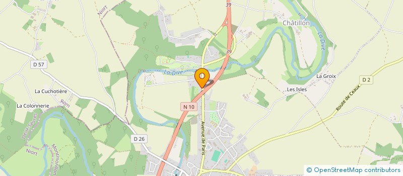 localisation de l'entreprise MONSIEUR SAID AHAMADI SALIM  VALENCE-EN-POITOU