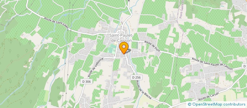 localisation de l'entreprise MONSIEUR SAID AHMAMA  SAINT-PAULET-DE-CAISSON