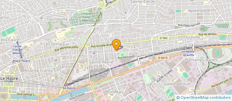 localisation de l'entreprise MONSIEUR SAID AHMED à LE HAVRE