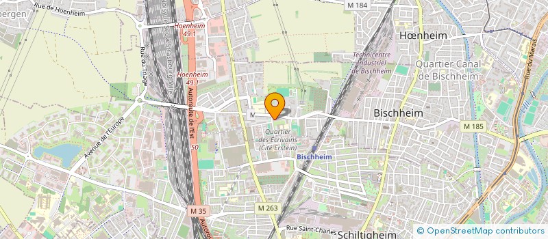 localisation de l'entreprise MONSIEUR SAID AIKHAEV  BISCHHEIM