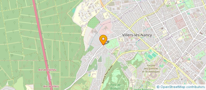 localisation de l'entreprise MONSIEUR SAID AISSANI  VILLERS-LES-NANCY