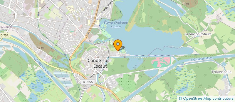 localisation de l'entreprise MONSIEUR SAID AISSAOUI  CONDE-SUR-L'ESCAUT