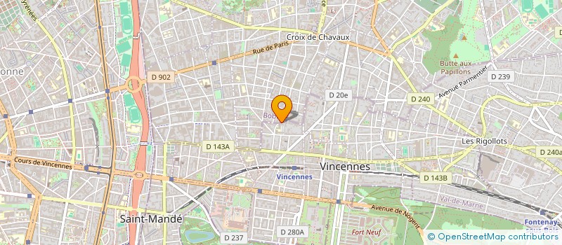 localisation de l'entreprise MONSIEUR SAID AISSAT à MONTREUIL