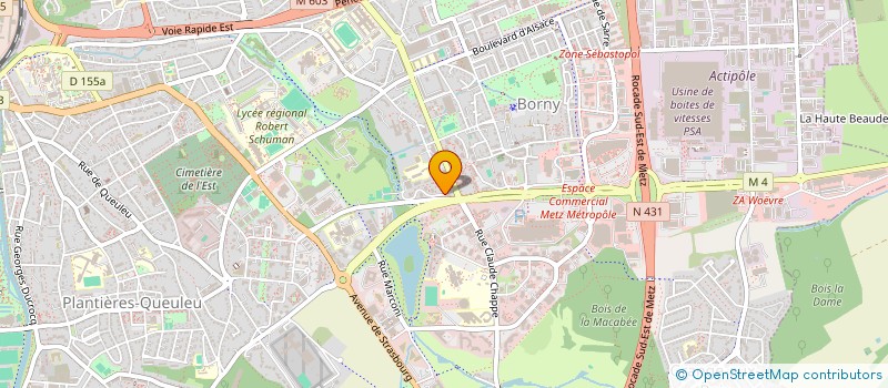 localisation de l'entreprise MONSIEUR SAID AIT AMEUR  METZ