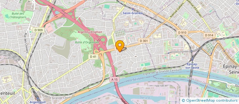 localisation de l'entreprise MONSIEUR SAID AIT AOUDIA  ARGENTEUIL