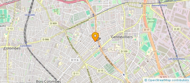 localisation de l'entreprise MONSIEUR SAID AIT OUHADOU  ASNIERES-SUR-SEINE