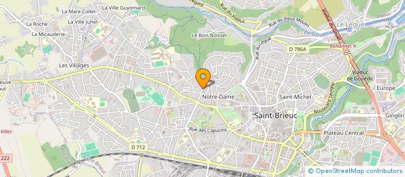 localisation de l'entreprise MONSIEUR SAID AKDIM à SAINT-BRIEUC