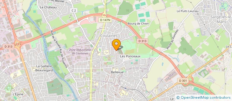 localisation de l'entreprise MONSIEUR SAID AKHMADOV  COULAINES