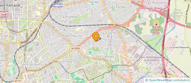 localisation de l'entreprise MONSIEUR SAID-AKHMED YEKIMOV  CLERMONT-FERRAND