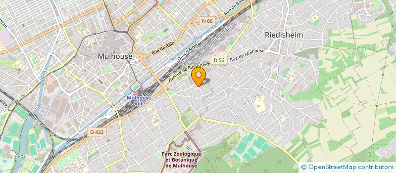 localisation de l'entreprise MONSIEUR SAID AKRACHE à MULHOUSE