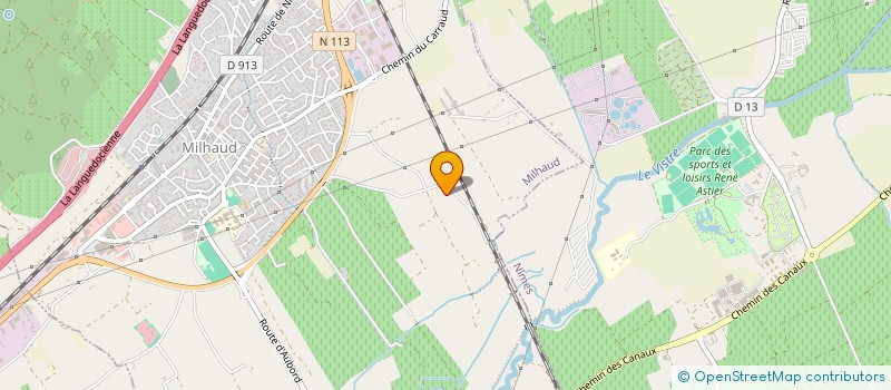 localisation de l'entreprise MONSIEUR SAID ALAOUI  MILHAUD