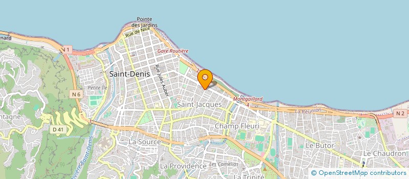 localisation de l'entreprise MONSIEUR SAID ALI  SAINT-DENIS