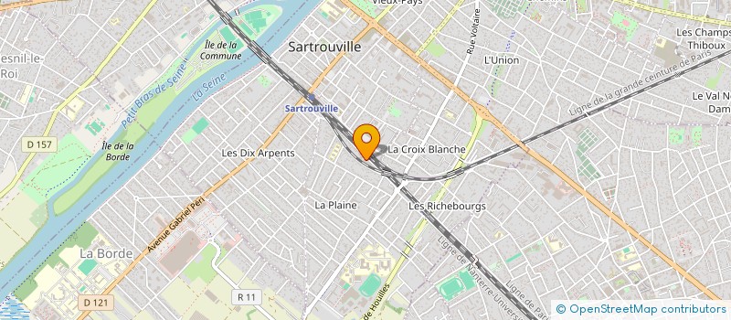 localisation de l'entreprise MONSIEUR SAID-ALI MITSAEV  SARTROUVILLE