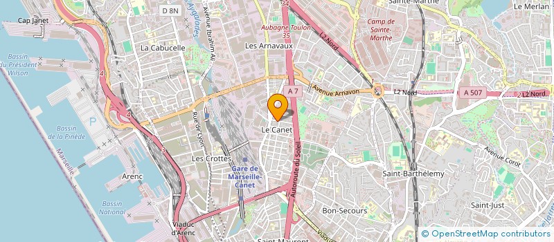 localisation de l'entreprise MONSIEUR SAID ALI-MKOUNDZI à MARSEILLE