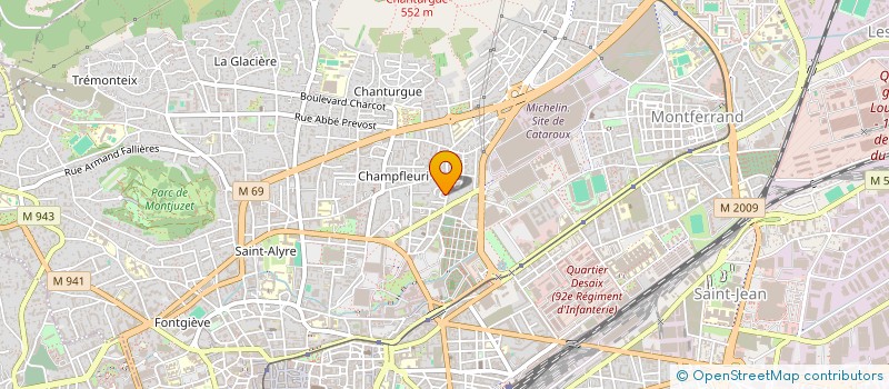 localisation de l'entreprise MONSIEUR SAID ALI NIJAT  CLERMONT-FERRAND