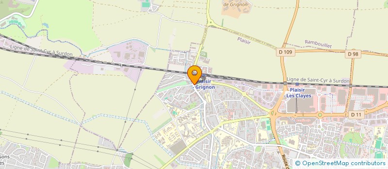 localisation de l'entreprise MONSIEUR SAID ALIANE à PLAISIR