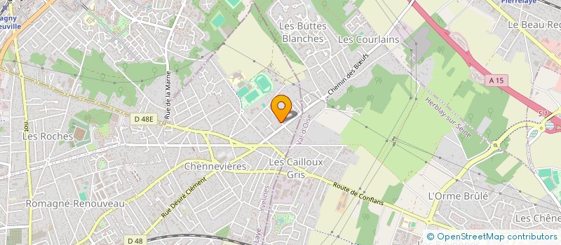 localisation de l'entreprise MONSIEUR SAID ALIOUAT  CONFLANS-SAINTE-HONORINE