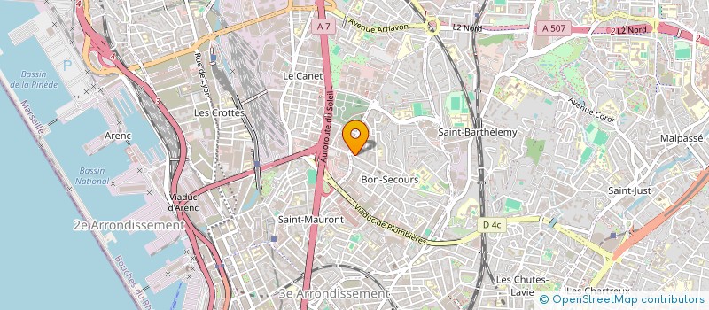 localisation de l'entreprise MONSIEUR SAID AMEZIANE à MARSEILLE