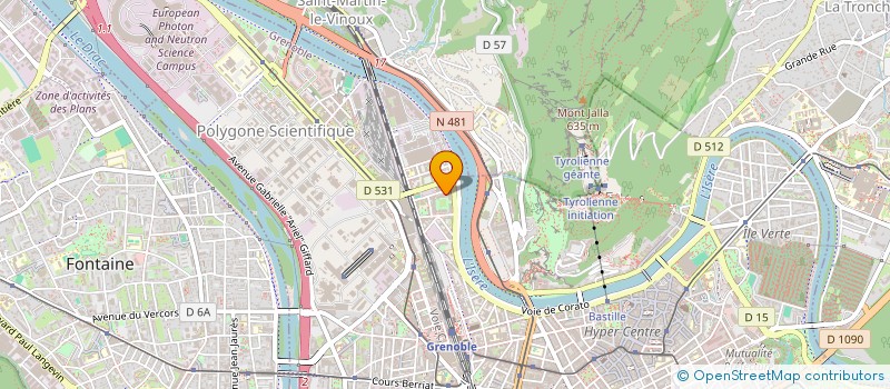 localisation de l'entreprise MONSIEUR SAID ANANE  GRENOBLE