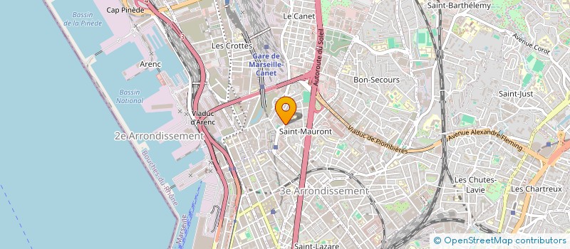 localisation de l'entreprise MONSIEUR SAID ASSOUMANI à MARSEILLE