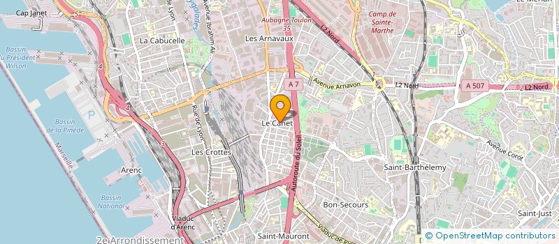 localisation de l'entreprise MONSIEUR SAID ASSOUMANI  MARSEILLE