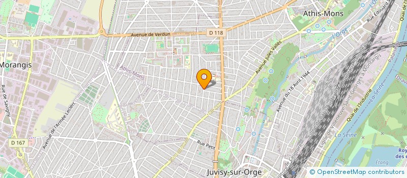 localisation de l'entreprise MONSIEUR SAID ATCHEN  ATHIS-MONS