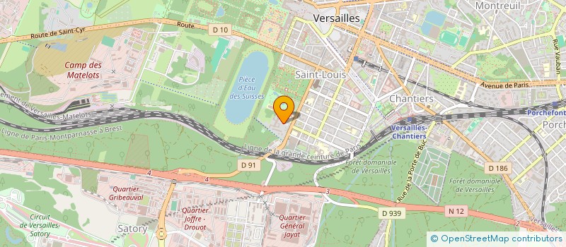 localisation de l'entreprise MONSIEUR SAID AZZOUZI à VERSAILLES